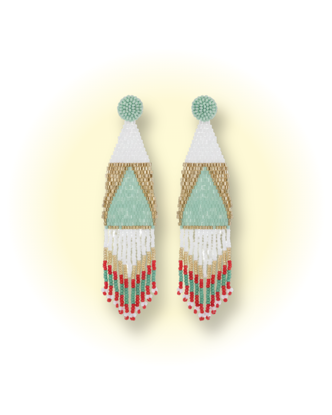 Mint Blossom Earrings