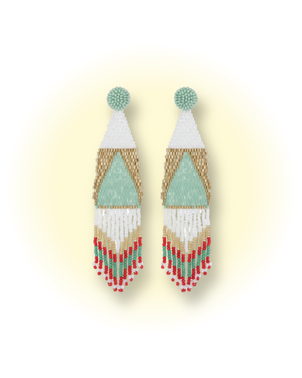 Mint Blossom Earrings