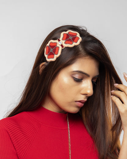 Floral Cherry Headband