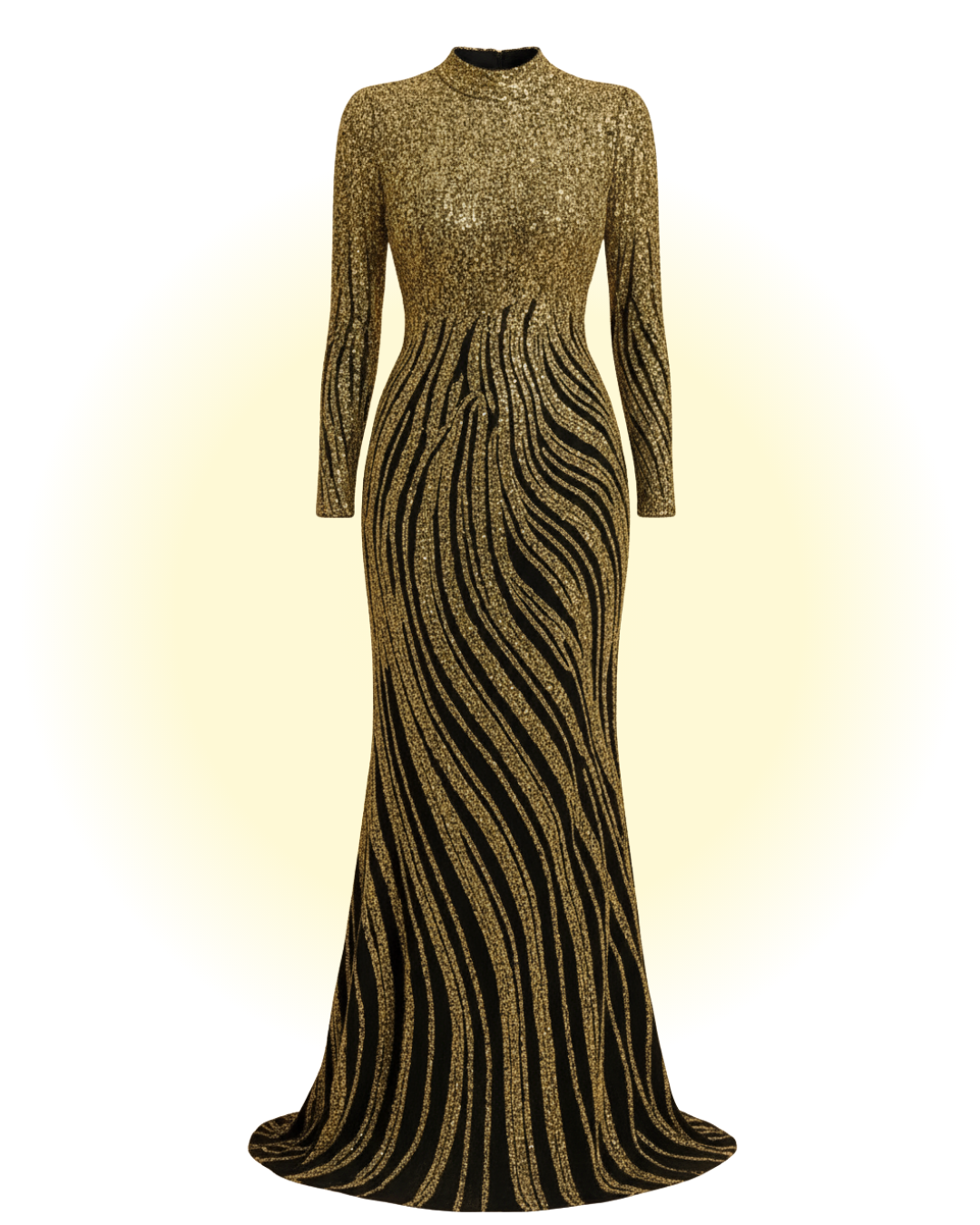 Golden Dusk Reverie Gown