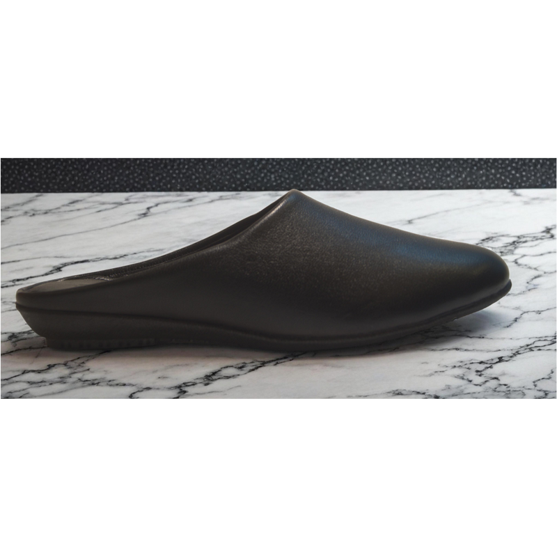 Black Loafers with rubber sole