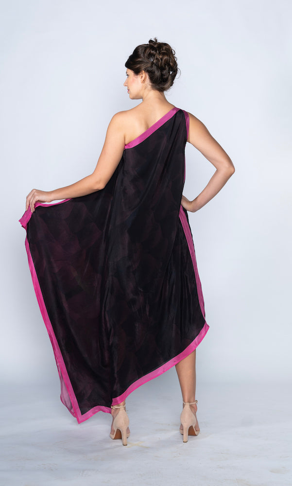 Black & Pink Vivana Dress