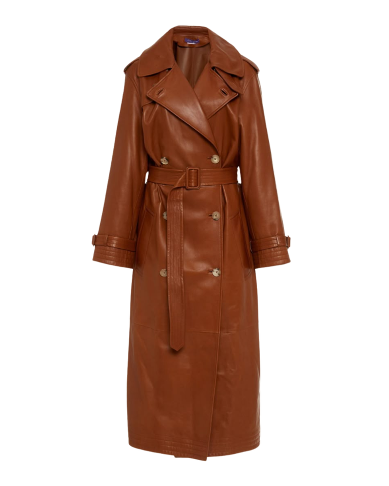 CARMELA TRENCH COAT – Mafia Muse Meets Tailored Elegance