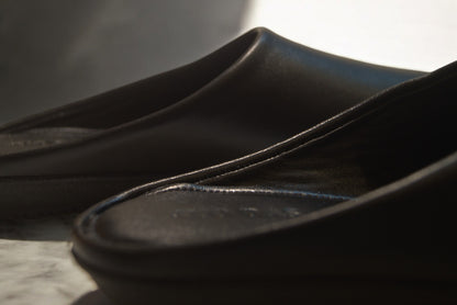 Loafers with rubber sole