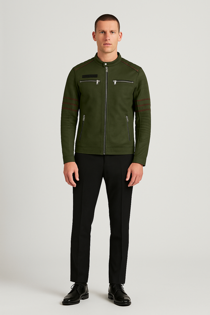 VANGUARD PILOT JACKET – Luxury Aviation-Inspired Bomber