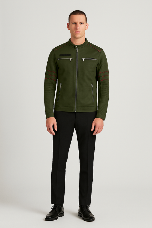 VANGUARD PILOT JACKET – Luxury Aviation-Inspired Bomber