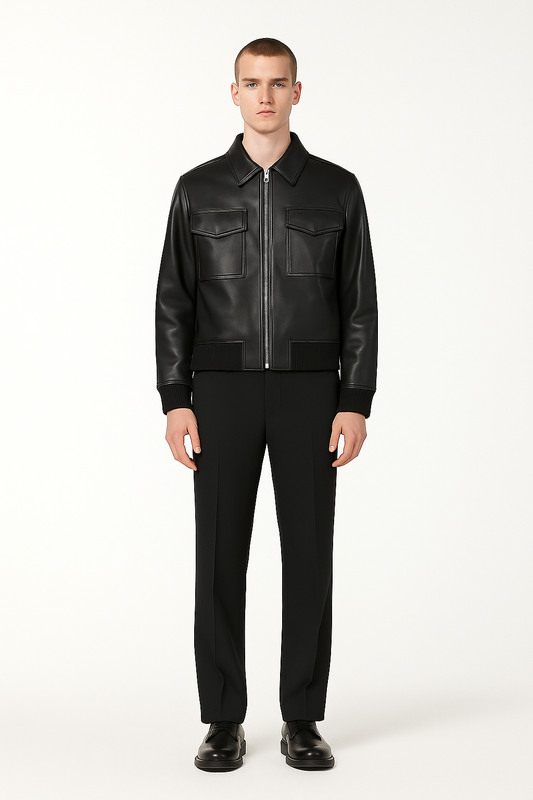 JOHN WICK ASSASSIN JACKET – Minimalist Luxury Leather