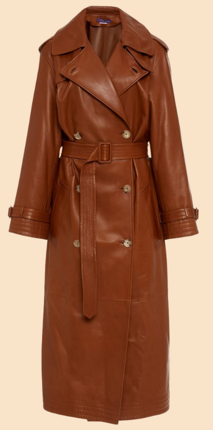 CARMELA TRENCH COAT – Mafia Muse Meets Tailored Elegance