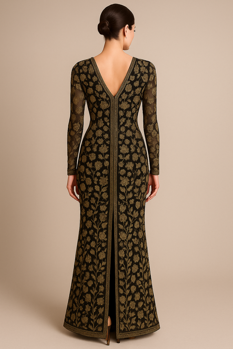 Mirage of Petals Gown