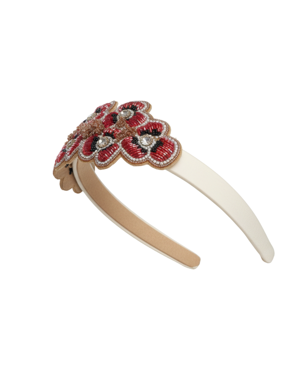 Cherry Floral Headband