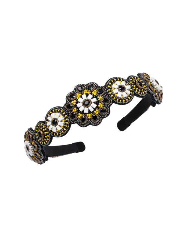 Golden Bloom Headband