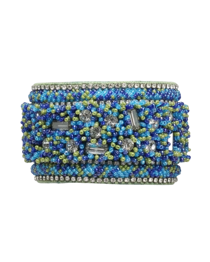 Azure Bloom Cuff