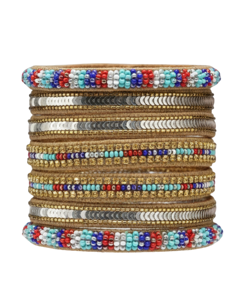 Golden Strands Cuff
