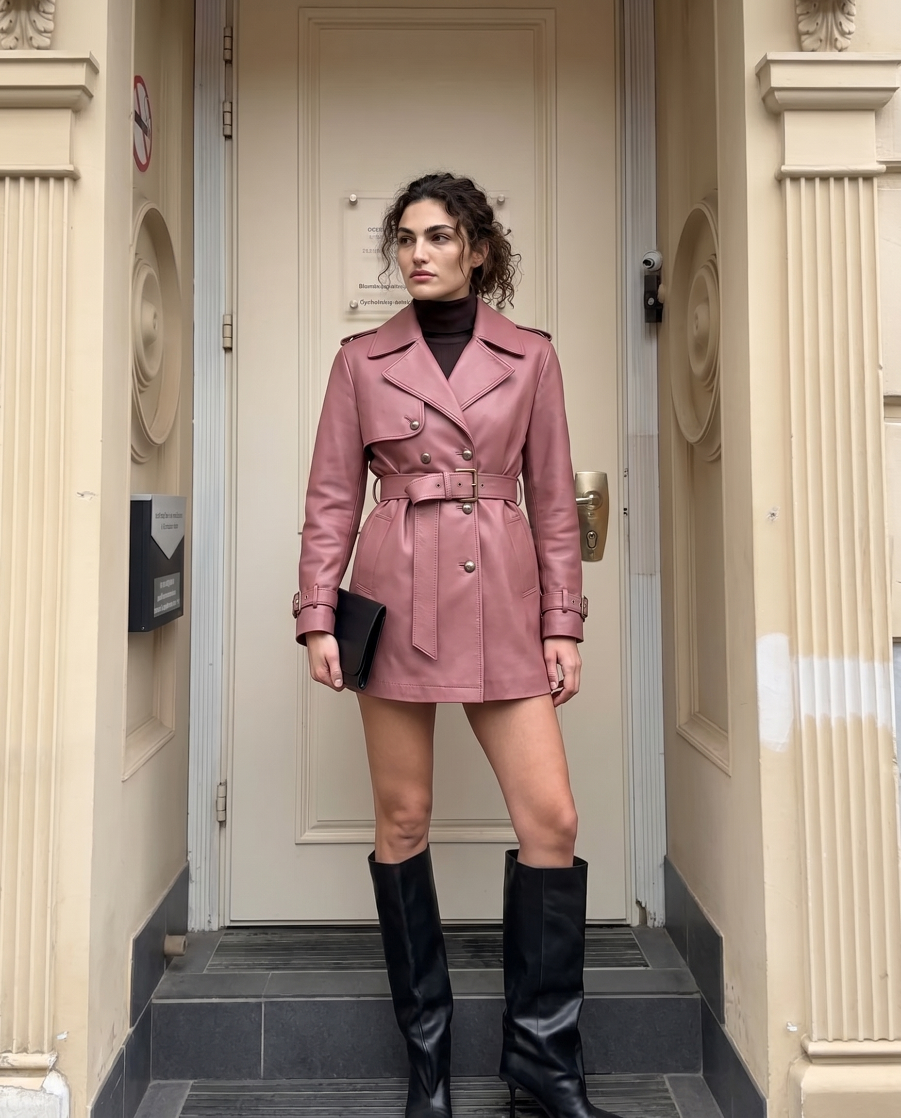 ROSEWOOD TRENCH COAT