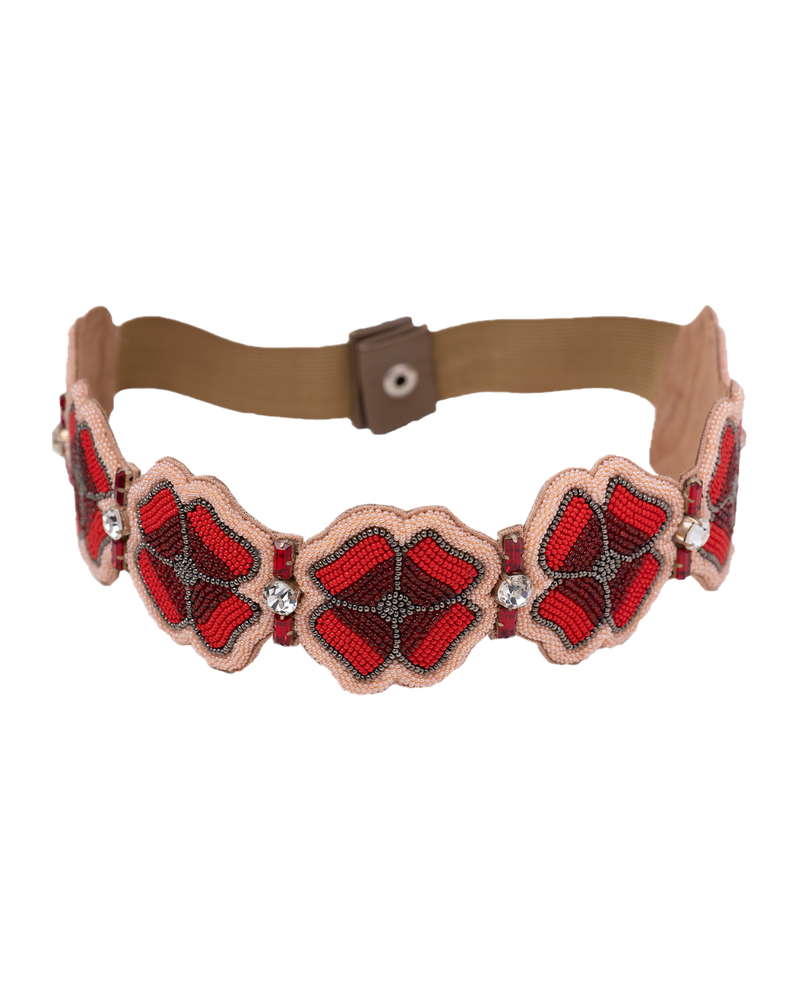 Cherry Floral Belt