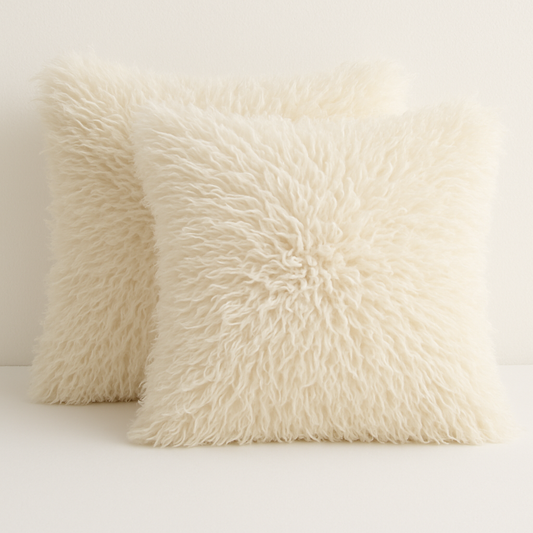 Shaggy Pillows