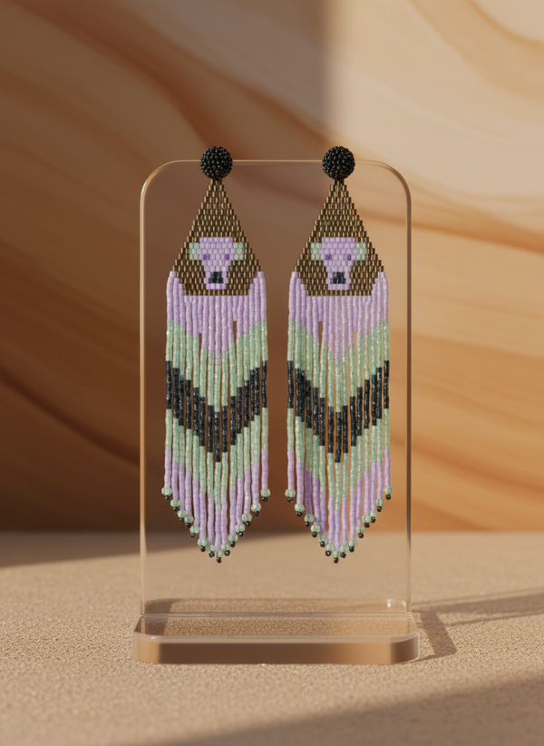 Amethyst Cascade Earrings