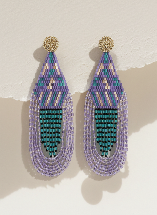 Lavender Glow Earrings