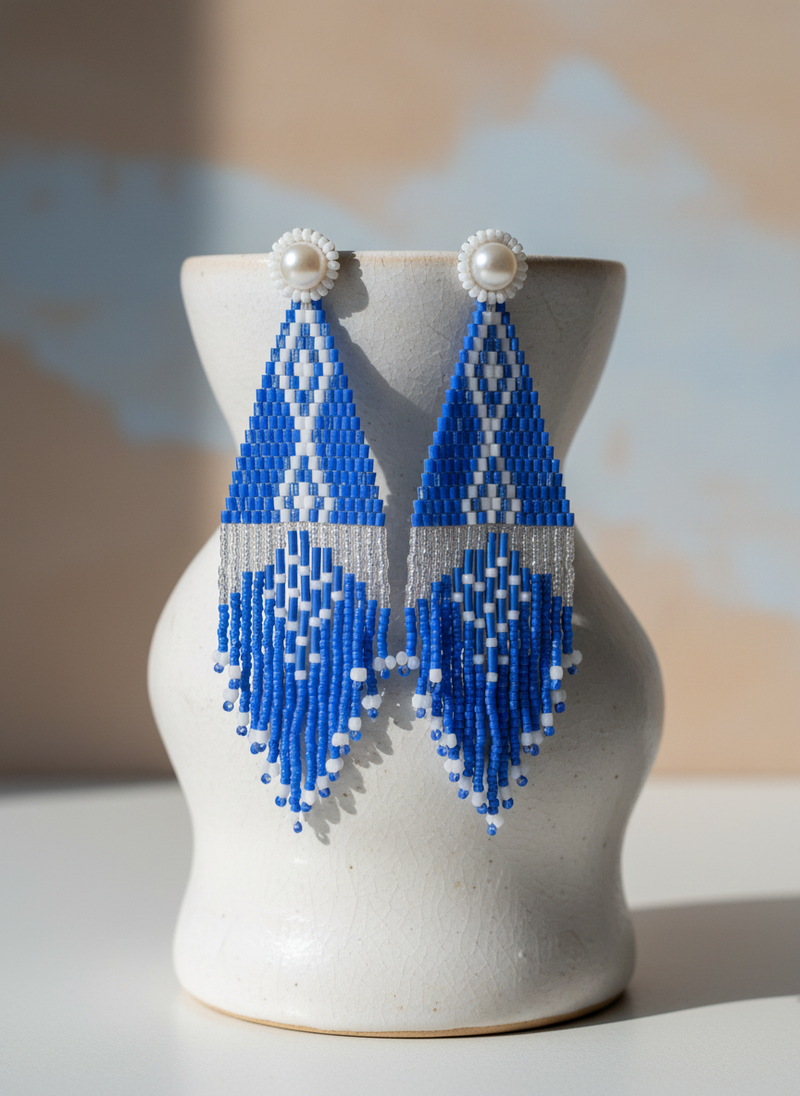 Azure Radiance Earrings
