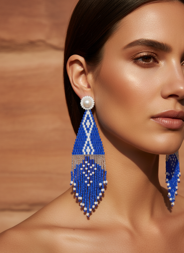 Azure Radiance Earrings
