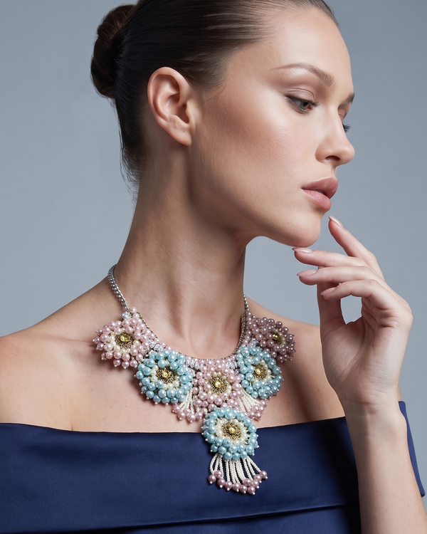 Calypsa Coral Necklace