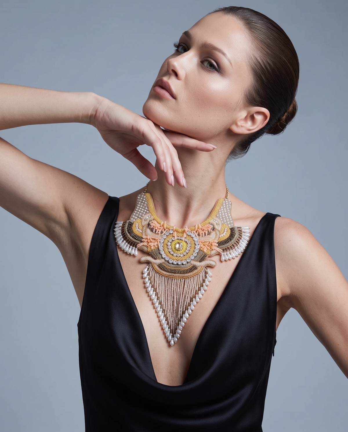 Rosa Spade Necklace
