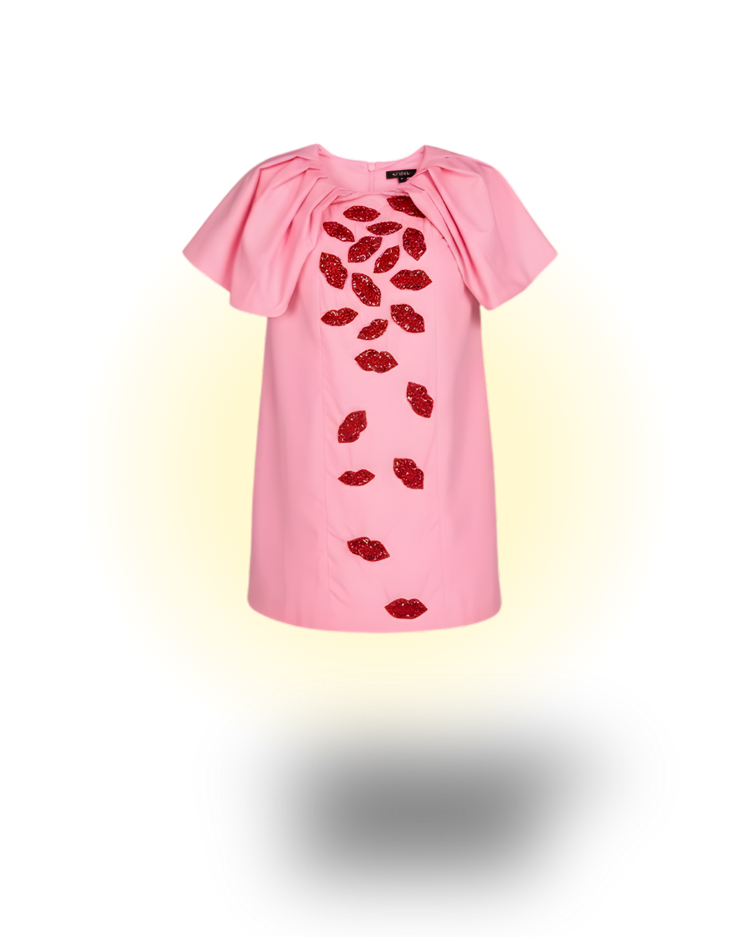 Kisses Embroidered Dress