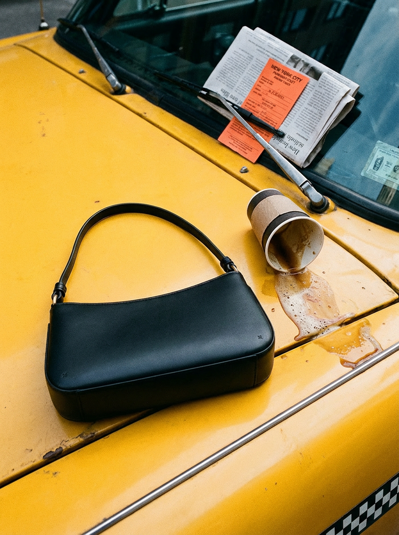 Sling bag with medium length strap